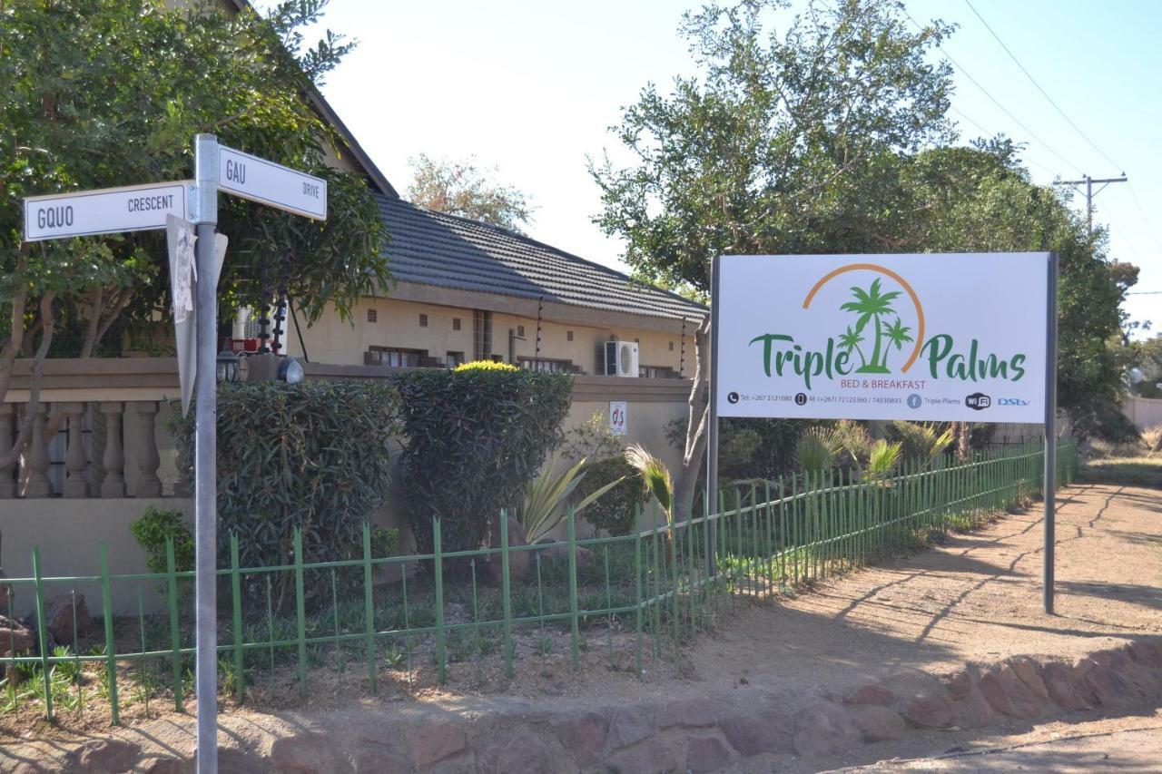 Triple Palms Bed And Breakfast ハボローネ エクステリア 写真